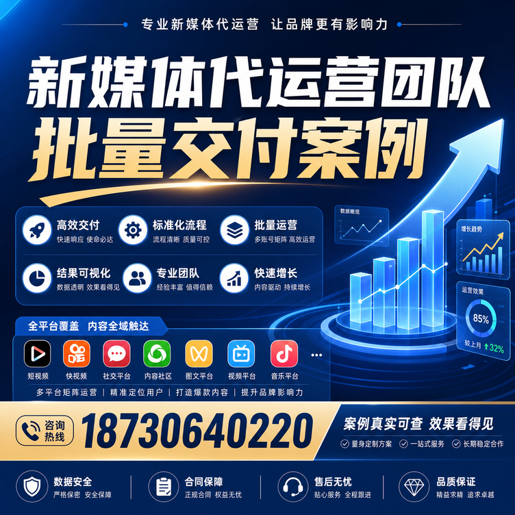 沈阳代运营公司多客户账号批量高效交付案例